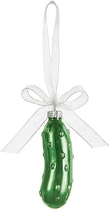 Ganz Pickle Glass Ornament in Gift Box #EX19571