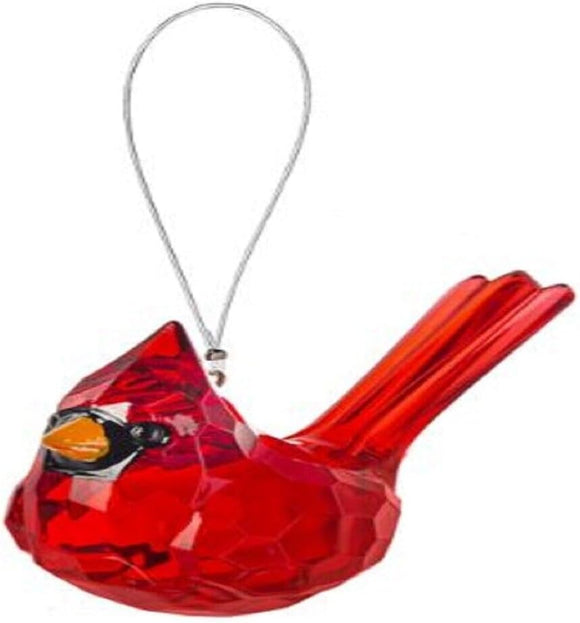 Ganz Crystal Expressions Elegant Cardinal Ornament #ACRYX-173