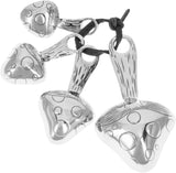 Ganz 4-Piece Set Polka Dot Mushroom Measuring Spoon #ER74576