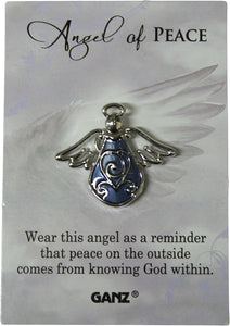 Ganz Pin - Angel of Peace With Story Card #ER35563