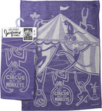 Primitives by Kathy 20"x28" Kitchen Towel - Not My Circus Not My Monkeys #105012