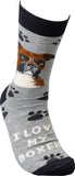 Primitives by Kathy Socks - I Love My Boxer #105020