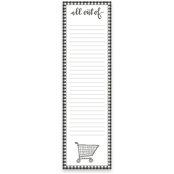 Primitives by Kathy List Notepad - All Out Of #106749