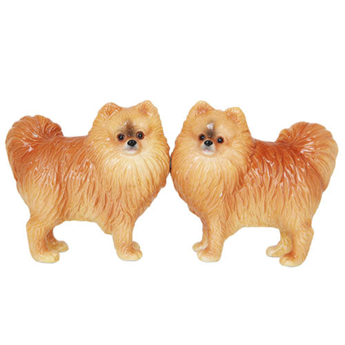 Pacific Giftware Pomeranian Dog Salt and Pepper Shakers Set #10777