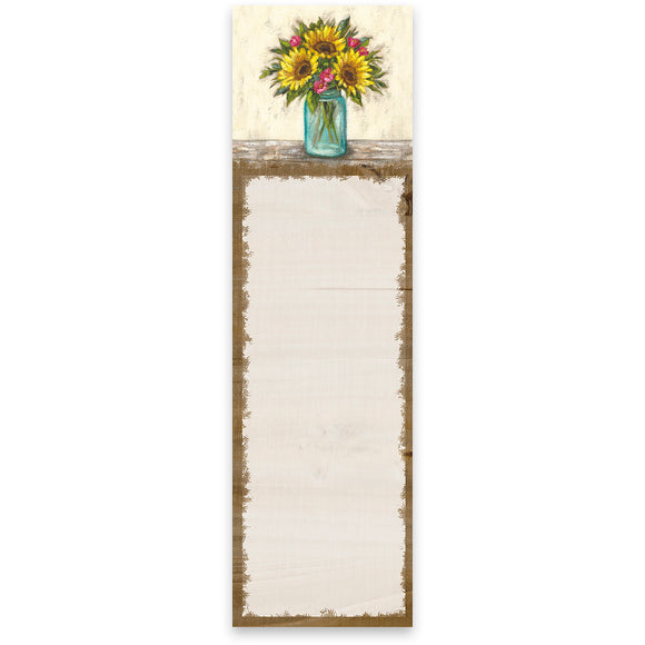 Primitives by Kathy List Notepad - Sunflowers #109137