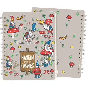 Primitives by Kathy Spiral Notebook - Hangin' With My Gnomies #109546
