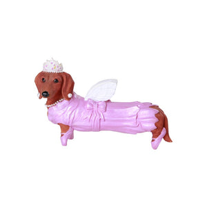 Pacific Giftware Fairy Godmother Dachshund Figurine #12116