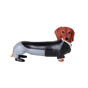 Pacific Giftware Groom Doxie Dachshund Figurine #12120