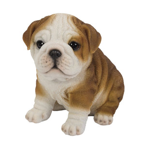 Pacific Giftware Bulldog Puppy Statue #12642