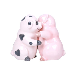 Pacific Giftware Hugging Pigs Salt and Pepper Shakers Set #12765