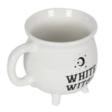 Pacific Giftware 12oz. White Witch Cauldron Mug #14030