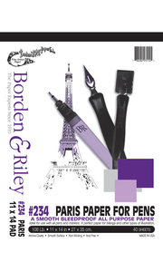 Borden & Riley 234 Paris Paper Drawing Pad #234P111440, 11" x 14"