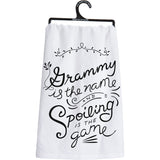 Primitives by Kathy 28"x28" Kitchen Towels Grammy Towel Set, Bundle of 2