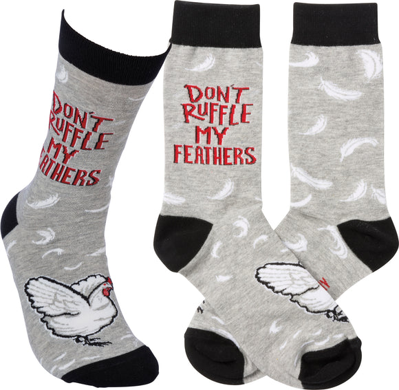 Primitives by Kathy Socks - Don't Ruffle My Feathers #39442