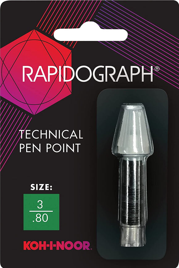 Koh-I-Noor Rapidograph Stainless Point, 80mm #72D.3