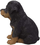 Pacific Giftware Tan Rottweiler Puppy Figurine #13074