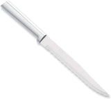 Rada Cutlery 7" Serrated Slicer, Silver Handle #R138