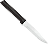 Rada Cutlery 7-3/4" Serrated Steak Knife, Black Handle #W205