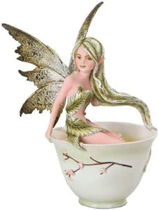 Pacific Giftware Green Tea Faery-Tea Cup #10181