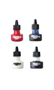 Higgins Assorted #4pc Set Ink #44032, 1 Oz