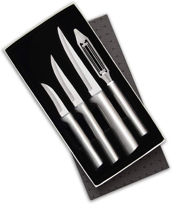 Rada Cutlery Meal Prep Gift Set, Silver Handles #S05