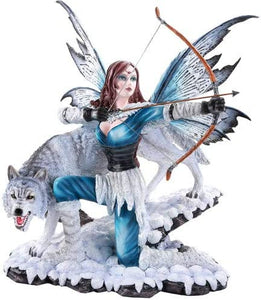 Pacific Giftware Archer Fairy with Wolf #11373