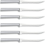 Rada Cutlery 8-7/8" Tomato Slicing Knife, Silver Handles #R126 pack of 2