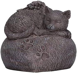 Pacific Giftware Cat Foot Print Rock Urn #12801