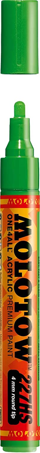 Molotow ONE4ALL Acrylic Paint Marker, 4mm, Universes Green #227.234