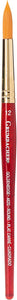 Grumbacher Goldenedge Round Watercolor Brush, Synthetic Bristles, Size 12 #4620.12