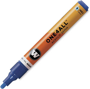 Molotow ONE4ALL Acrylic Paint Marker, 4mm, True Blue #227.206
