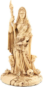 Pacific Giftware Greek White Goddess Hecate Sculpture #10721