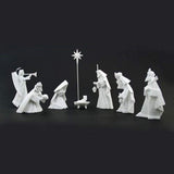 One Hundred 80 Degrees Porcelain 9-piece Nativity Set #PJ0385