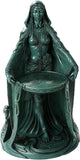 Pacific Giftware 16" Goddess Danu Mother of Gods Figurine, Green #12543