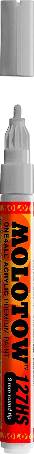 Molotow ONE4ALL Acrylic Paint Marker, 2mm, Grey Blue Light #127.243