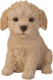 Pacific Giftware 6.5" Seated Labradoodle Puppy Figurine #12461