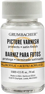 Grumbacher Picture Varnish, 2-1/2oz #550-2