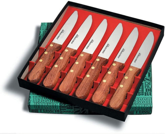 Dexter Russell Cutlery Basics 6 PC. Jumbo Style Steak Knife Set #31560