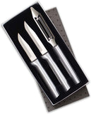 Rada Cutlery 3-pc Kitchen Basics Gift Set, Silver Handles #S56