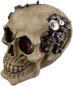 Pacific Giftware Steampunk Cyborg Skull #11351