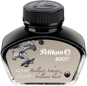Pelikan Bottled Ink Refill, Brilliant Black, 62.5 ml #329144
