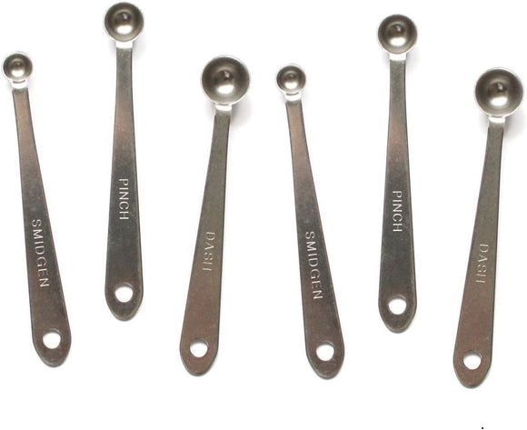 RSVP International Pack of 2 Smidgen Measuring Spoon Set #DASH