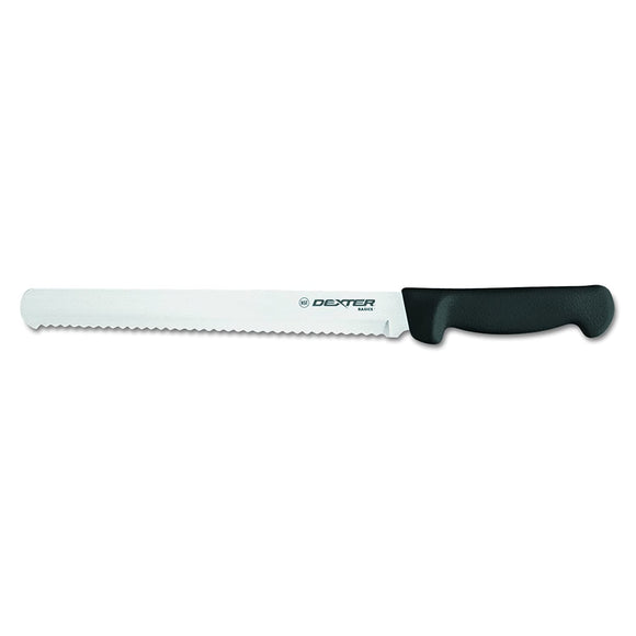 Dexter Russell Cutlery BASICS 10″ Scalloped Slicer #31604B