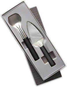 Rada Cutlery Pie A'La Mode Gift Set, Black Handle #G244