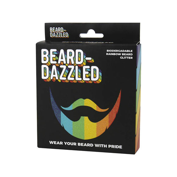 Gift Republic Rainbow Pride Dazzle Beard Glitter #GR452083