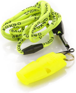 Fox 40 Whistles Micro Safety Whistle with Breakaway Lanyard