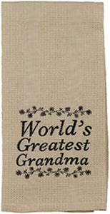 Country House Collection Greatest Grandma Towel 19"x28" #95953