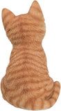 Pacific Giftware Cute Orange Tabby Kitten Figurine #12472