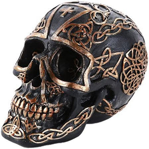 Pacific Giftware Celtic Pattern Cross Skull #11446