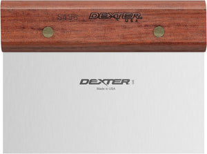 Dexter Russell 6"x3" Walnut Dough Scraper #17040